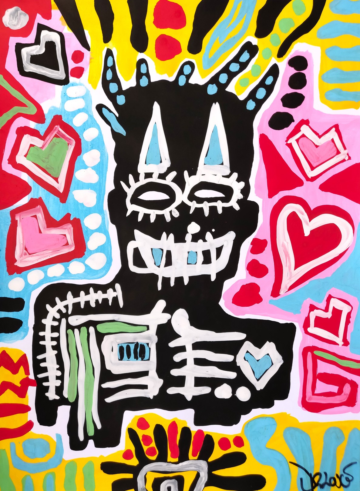 Dr. Love, Happy Basquiat (a tribute to Basquiat) Dr. Love, Happy Basquiat (a tribute to Basquiat)