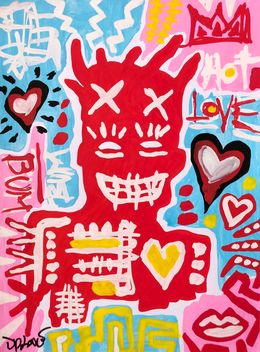 Pittura, Crazy Basquiat (a tribute to Basquiat), Dr. Love