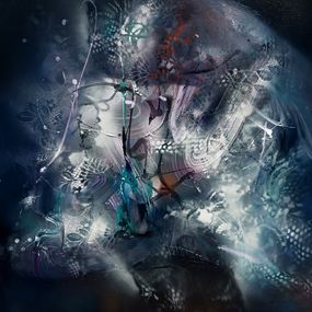Gemälde, Silent Genesis, Ovidiu Kloska