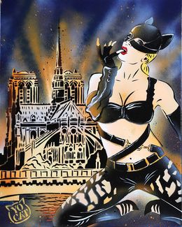 Pintura, Cat Woman, YoCat