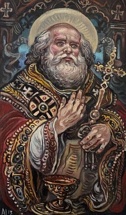 Painting, Apostle Peter, Alexander Litvinov