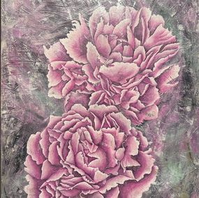 Gemälde, Pink Peonies, Evgeniya Brits