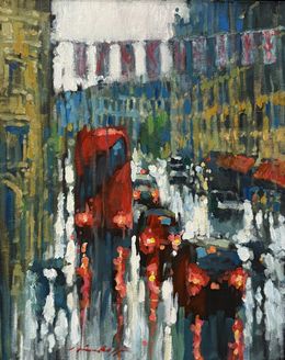 Painting, London’s Whispers, David Hinchliffe