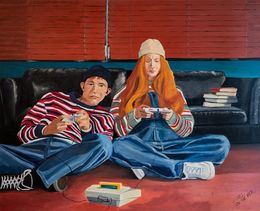 Pintura, Game over, carol on the roof