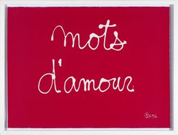 Edición, Mots d'amour, Ben