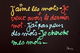 Edición, J'aime les mots, Ben
