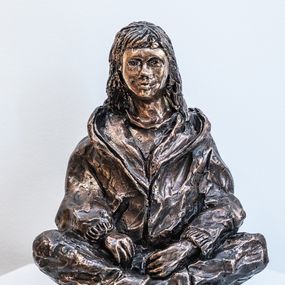 Scultura, Assise en tailleur, Carol On the roof