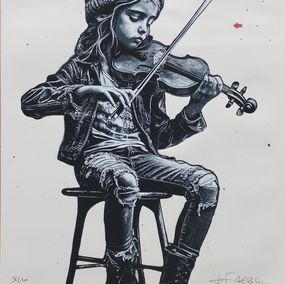 Print, La Violoncelliste, Jef Aérosol