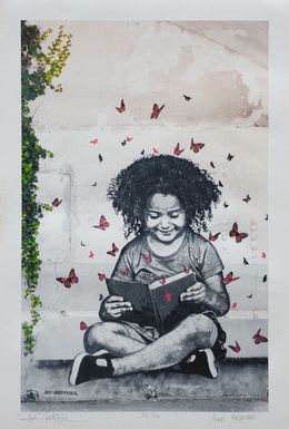 Édition, La petite liseuse, Jef Aérosol