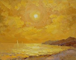 Peinture, Yellow mood, Alisa Onipchenko-Cherniakovska