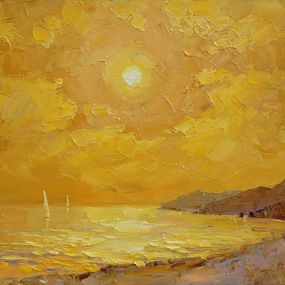 Gemälde, Yellow mood, Alisa Onipchenko-Cherniakovska
