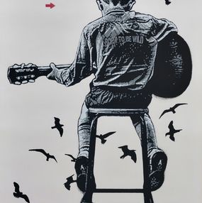 Print, Born to be wild (réhaussé), Jef Aérosol