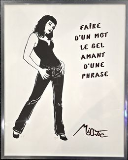 Print, Faire d'un mot le bel amant d'une phrase, Miss.Tic