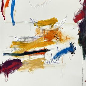 Pintura, Bull Chasing Blue Rabbit, Tommaso Fattovich