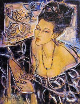 Pittura, Roses de Chine, Aimé Venel