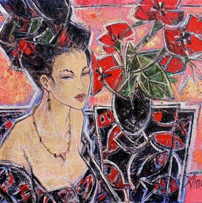Peinture, Rouge de Chine, Aimé Venel