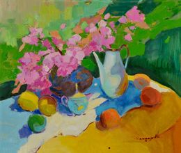Pintura, Sakura and Tea, Alexander Shandor