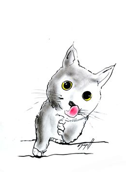 Zeichnungen, Langue de chat !, Noël Granger