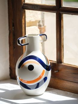 Diseño, Vase, collection Méditerranée, Laura Dujoncquoy
