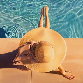 Drucke, Poolside, Carrie Graber