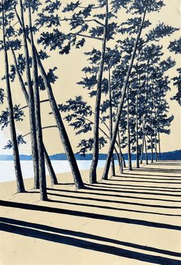 Painting, La Forêt d’Armand - Cap Coz, Frédéric Cadiou