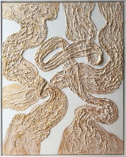 Gemälde, The golden waves 2, Alla Grande