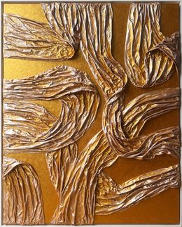 Gemälde, The golden waves 1, Alla Grande