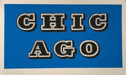 Édition, Chicago (Blue), Ben Eine