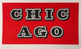Édition, Chicago (Red), Ben Eine