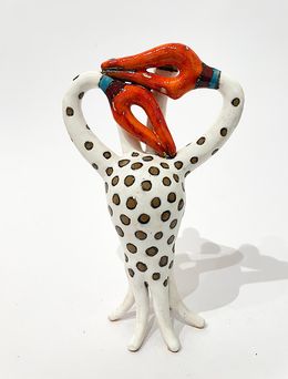 Escultura, White Crab, Viktor Zuk