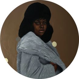 Pittura, Glamour - 21st Century, Contemporary, Figurative, Portrait, Woman Hair, Modern, Emmanuel Daniel