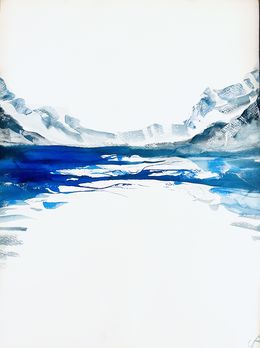 Painting, Infini bleu, Charlotte Pivard