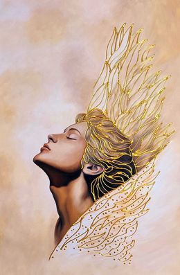 Pintura, El trazo del ángel, J Hanter