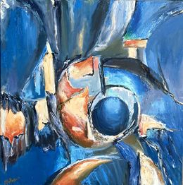 Peinture, Azure Ember, Olga McNamara