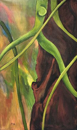 Peinture, Lianas, Felisa Esteban - Maifx