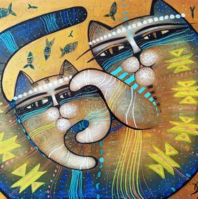 Gemälde, Chatons Kilim, Albena Vatcheva