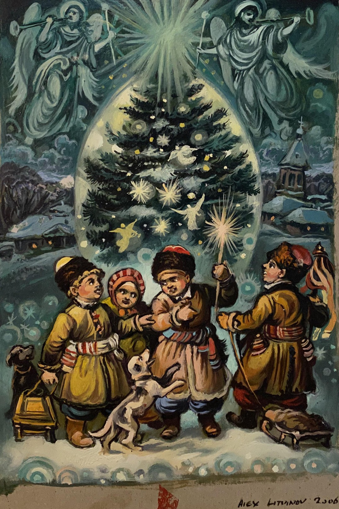 Alexander Litvinov, Christmas Alexander Litvinov, Christmas