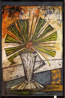 Peinture, Bouquet de Mars 2023, Frédérique Manley