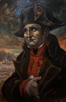 Peinture, Napoleon on St. Helena, Alexander Litvinov
