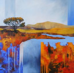 Gemälde, Flowing through Memory, Vera Hoi