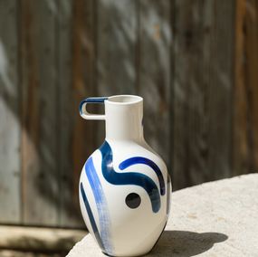 Skulpturen, Vase Buste "Azur", Laura Dujoncquoy