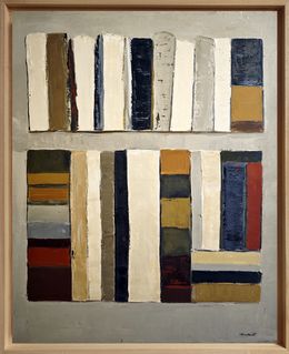Painting, Volumes alignés, Sophie Dumont