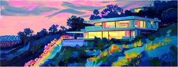 Painting, The lights of the city, Trayko Popov