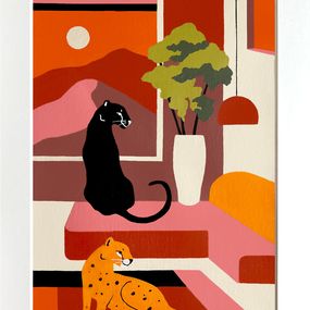 Gemälde, Warm Gaze, Mariah Birsak