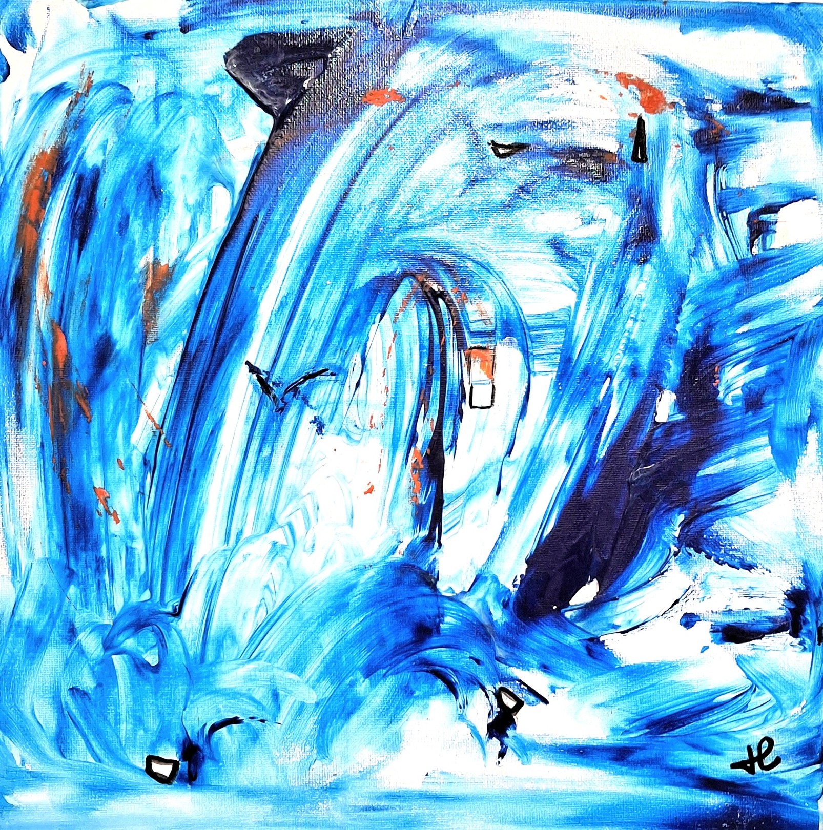 Joelle Lagier, Blue Wave Joelle Lagier, Blue Wave
