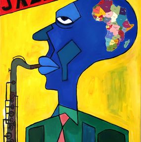 Gemälde, Jazz, Richard Boigeol
