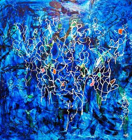 Painting, Terre promise, Joelle Lagier