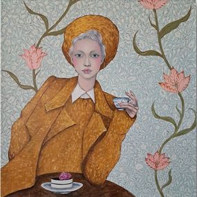 Gemälde, Cafe, Mary Noga