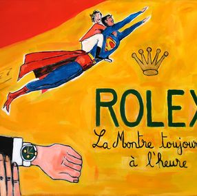 Peinture, Rolex, Richard Boigeol