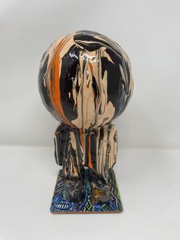 Skulpturen, Vive les fleurs et les colures crèmes et noires, Seb Paul Michel
